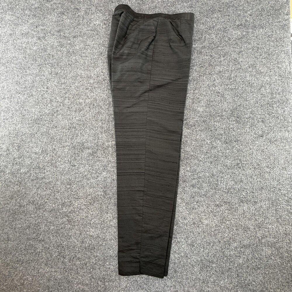 VTG Barry Bricken Women’s Silk Pants 6 Small Shantung Silk Pleated Trousers USA